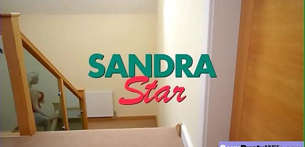  Sex Tape With Busty Naughty Housewife (Sandra Star) clip-21